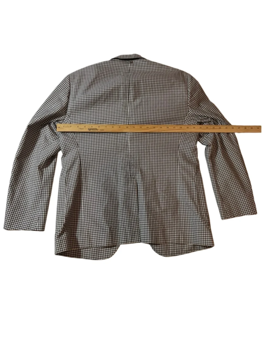 Brooks Brothers Black Fleece Thom Browne Gingham Cotton Silk Blazer BB2